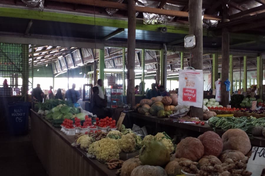 Inside Nadi Municipal Market